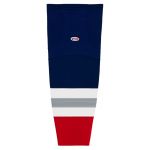 HS2100 Lightweight Pro Hockey Socks - New York Rangers 3rd Navy - Front