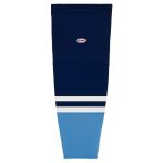 HS2100 Lightweight Pro Hockey Socks - 2010 Florida 3rd Navy - Front