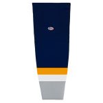 HS2100 Lightweight Pro Hockey Socks - Nashville Navy - Front