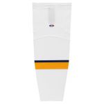 HS2100 Lightweight Pro Hockey Socks - 2017 Nashville White - Front