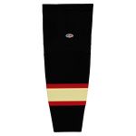 HS2100 Lightweight Pro Hockey Socks - Chicago Winter Classic Black - Front
