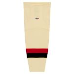 HS2100 Lightweight Pro Hockey Socks - Ottawa Heritage Classic Sand - Front