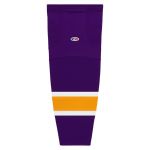 HS2100 Lightweight Pro Hockey Socks - Vintage La Purple - Front