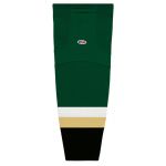 HS2100 Lightweight Pro Hockey Socks - New Texas Dark Green - Front