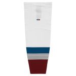 HS2100 Lightweight Pro Hockey Socks - 2011 Colorado White - Front