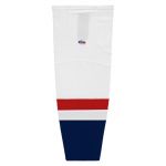HS2100 Lightweight Pro Hockey Socks - 2013 Washington White - Front