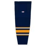 HS2100 Lightweight Pro Hockey Socks - 2009 Buffalo 3rd Navy - Front