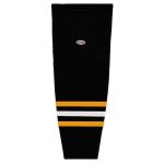 HS2100 Lightweight Pro Hockey Socks - 2014 Pittsburgh 3rd Black - Front