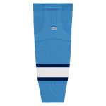 HS2100 Lightweight Pro Hockey Socks - 2008 Pittsburgh 3rd Sky Blue - Front