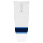 HS2100 Lightweight Pro Hockey Socks - 2008 Pittsburgh 3rd White - Front