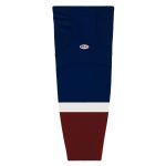 HS2100 Lightweight Pro Hockey Socks - 2015 Colorado 3rd Navy - Front