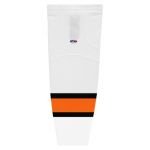HS2100 Lightweight Pro Hockey Socks - Philadelphia White - Front