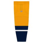 HS2100 Lightweight Pro Hockey Socks - 2013 Nashville Gold - Front