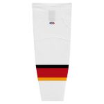 HS2100 Lightweight Pro Hockey Socks - 2013 Calgary White - Front