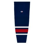 HS2100 Lightweight Pro Hockey Socks - 2010 Columbus Navy - Front