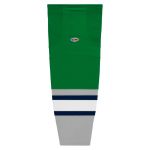 HS2100 Lightweight Pro Hockey Socks - Plymouth Kelly - Front