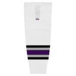 HS2100 Lightweight Pro Hockey Socks - 1998 Los Angeles White - Front