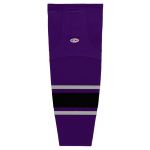 HS2100 Lightweight Pro Hockey Socks - New La 3rd Purple - Front