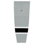 HS2100 Lightweight Pro Hockey Socks - La Stadium Series Grey - Front