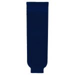 HS630 Knitted Solid Hockey Socks - Navy - Front
