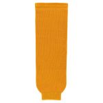 HS630 Knitted Solid Hockey Socks - Gold - Front