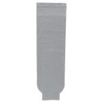 HS630 Knitted Solid Hockey Socks - Grey - Front