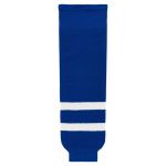 HS630 Knitted Striped Hockey Socks - 2016 Toronto Royal - Front