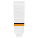 HS630 Knitted Striped Hockey Socks - 2017 Nashville White - Front