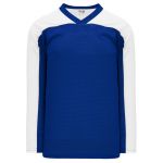 LB153 Box Lacrosse Jersey - Royal/White - Front