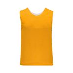 LF302 Reversible Field Lacrosse Jersey - Gold/White - Front