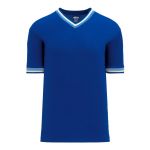 S1333 Soccer Jersey - Royal/Sky/White - Front