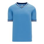 S1333 Soccer Jersey - Sky/Royal/White - Front