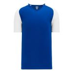 S1375 Soccer Jersey - Royal/White - Front