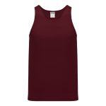 T101 Track Jersey - Maroon - Front