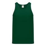 T101 Track Jersey - Dark Green - Front