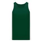 T205 Track Jersey - Dark Green/White - Front