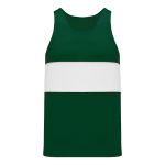 T220 Track Jersey - Dark Green/White - Front
