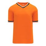 Athletic Knit S1333-330 Soccer Jersey - Orange/Black/White - Primary