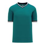Athletic Knit S1333-456 Soccer Jersey - Pacific Teal/Navy/White - Primary