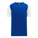 Athletic Knit S1375-206 Soccer Jersey - Royal/White - Primary