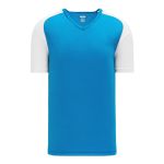 Athletic Knit S1375-289 Soccer Jersey - Pro Blue/White - Primary