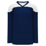 Athletic Knit H6100-216 League Hockey Jersey - Navy/White - Primary