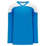 Athletic Knit H6100-289 League Hockey Jersey - Pro Blue/White - Primary