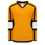 Athletic Knit H7000-329 Select Hockey Jersey - Gold/Black/White - Primary