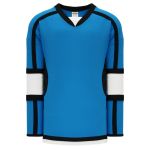 Athletic Knit H7000-444 Select Hockey Jersey - Pro Blue/Black/White - Primary