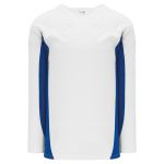 Athletic Knit H7100-207 Select Hockey Jersey - White/Royal - Primary
