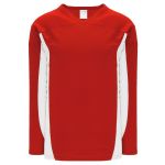 Athletic Knit H7100-208 Select Hockey Jersey - Red/White - Primary