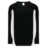 Athletic Knit H7100-221 Select Hockey Jersey - Black/White - Primary