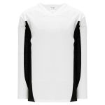 Athletic Knit H7100-222 Select Hockey Jersey - White/Black - Primary