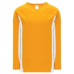 Athletic Knit H7100-236 Select Hockey Jersey - Gold/White - Primary